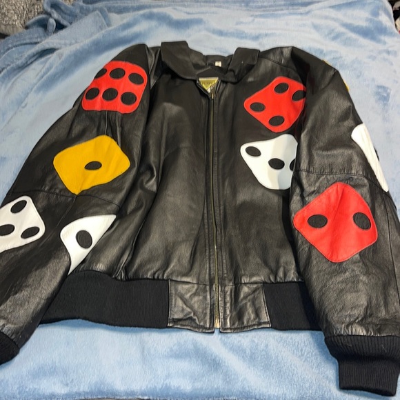 Phase Design Jackets & Coats Mens Dice Leather Jacket Poshmark